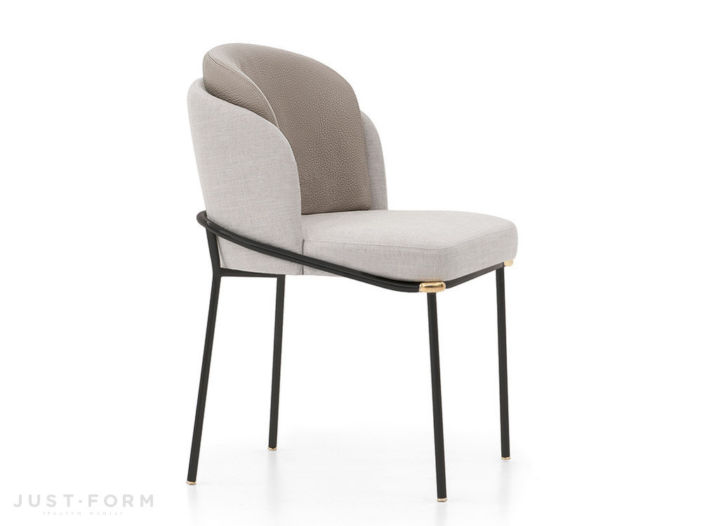 Маленький стул Fil Noir Dining фабрика Minotti фотография № 1