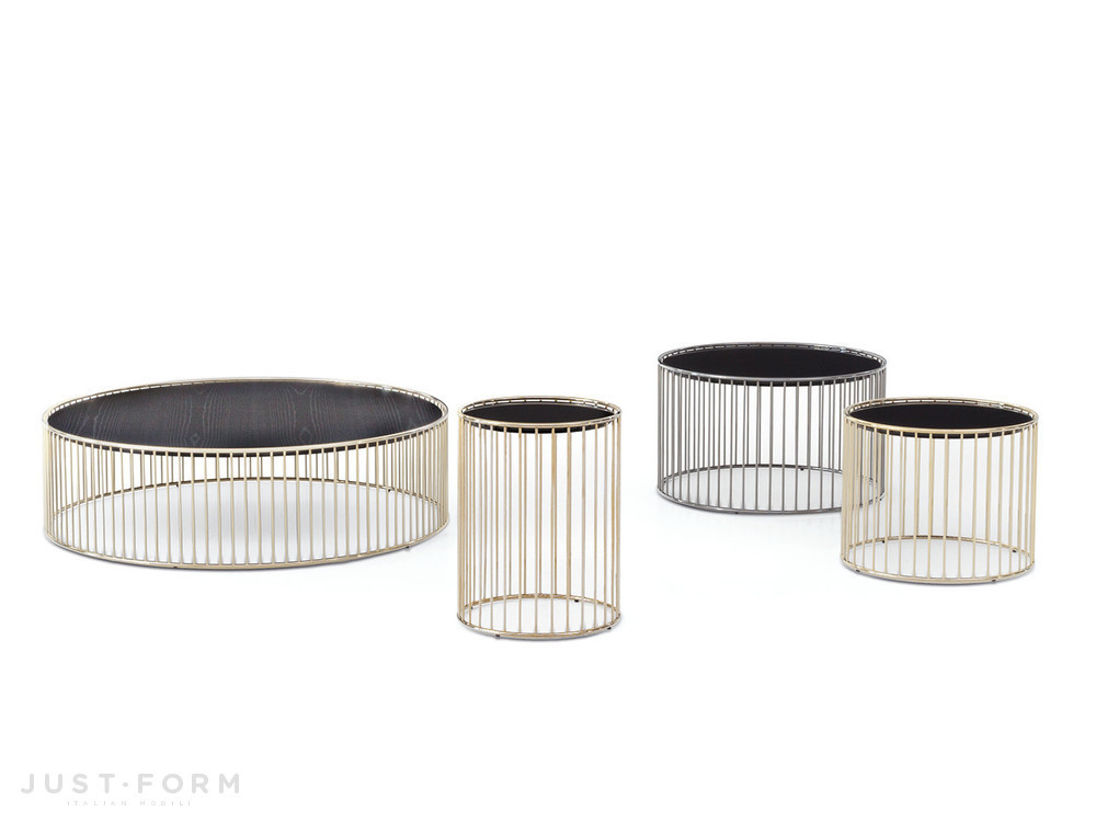 Столик Caulfield Black Nichel фабрика Minotti фотография № 3