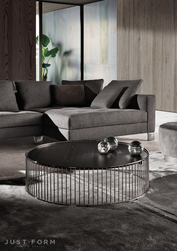 Столик Caulfield Black Nichel фабрика Minotti фотография № 4