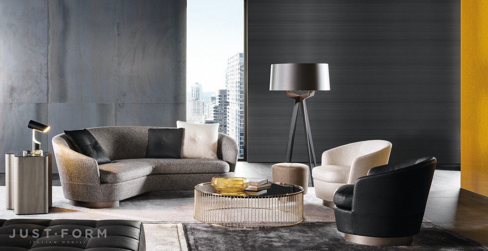 Угловой диван Jacques Angled Sofa фабрика Minotti фотография № 6