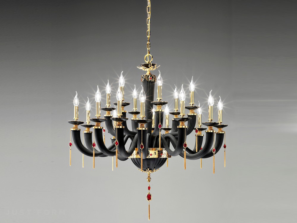 Подвесной светильник Euroluce Lampadari Julienne L12+6 фабрика Euroluce Lampadari srl фотография № 1