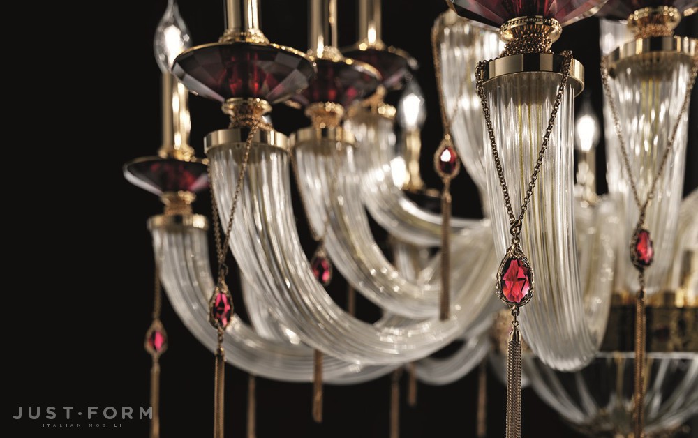 Подвесной светильник Euroluce Lampadari Julienne L12+6+6 фабрика Euroluce Lampadari srl фотография № 3