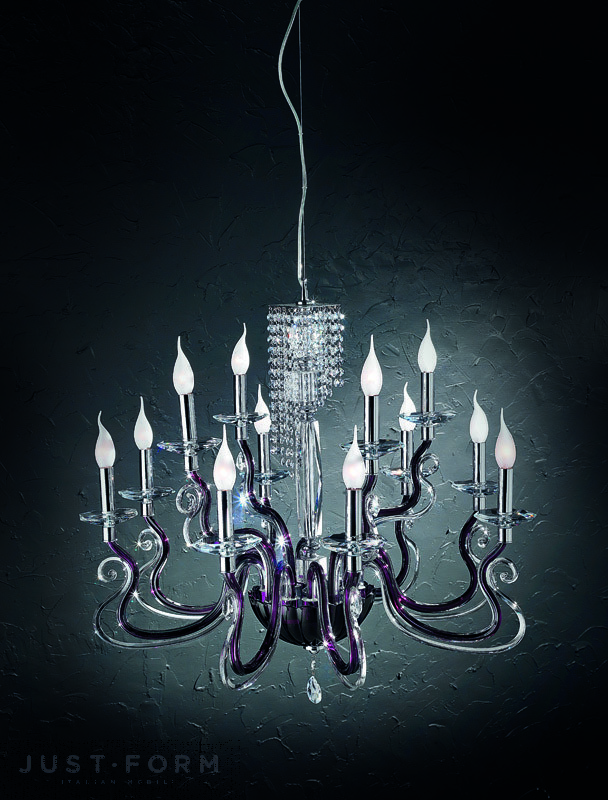 Подвесной светильник Euroluce Lampadari Venice Superlux L8+4 фабрика Euroluce Lampadari srl фотография № 3