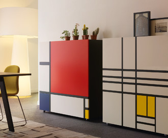 Шкаф Homage To Mondrian