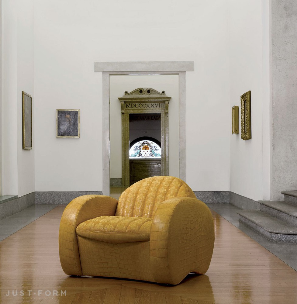 Кожаное кресло  Botero фабрика Mascheroni фотография № 8
