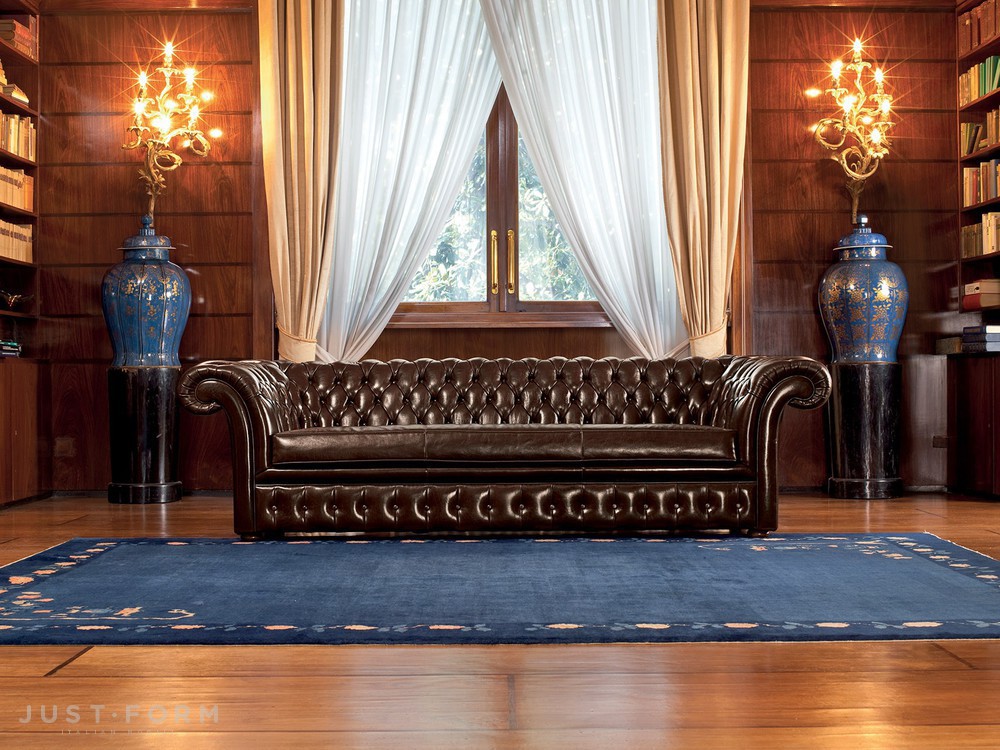Кожаный диван Royal фабрика Mascheroni фотография № 2