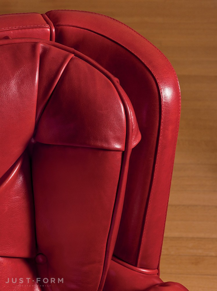 Кожаное кресло Windsor фабрика Mascheroni фотография № 4