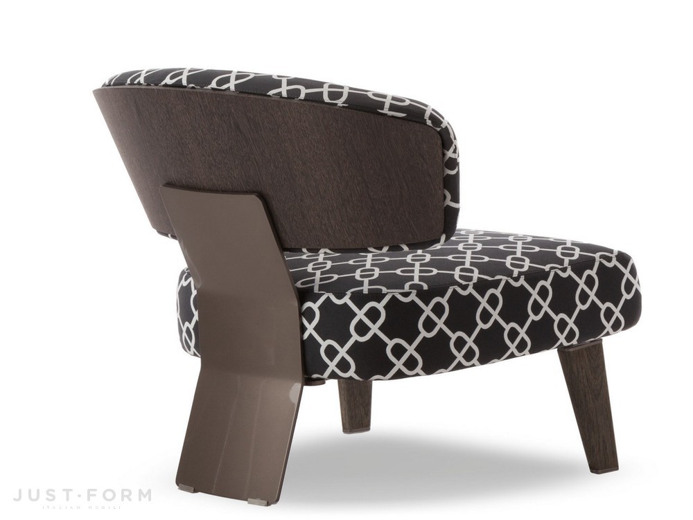 Маленькое кресло Creed Wood фабрика Minotti фотография № 5