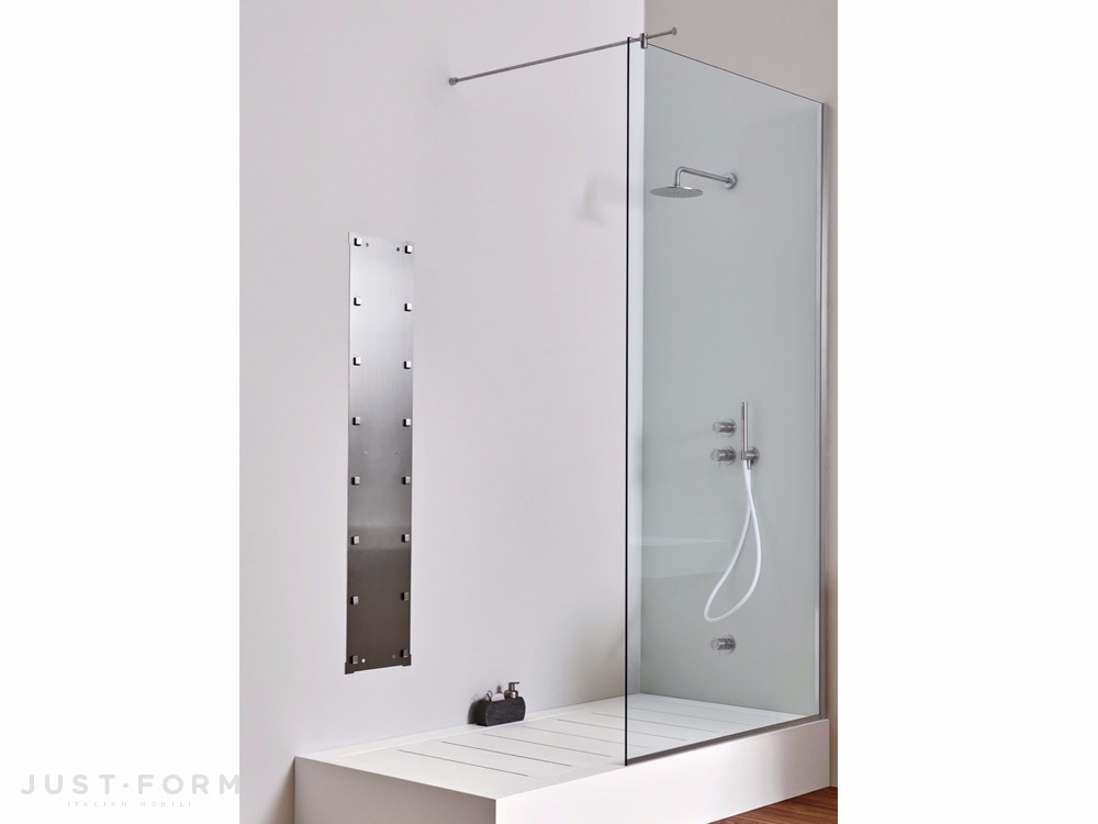 Душевая панель стены Shower Enclosure Corner Version Fixed фабрика Rexa Design фотография № 1