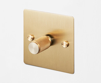 Одиночный диммер 1G Dimmer / Brass