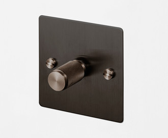 Одиночный диммер 1G Dimmer / Smoked Bronze