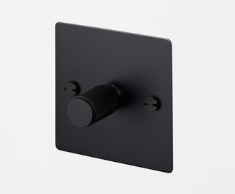 Одиночный диммер 1G Dimmer / Black