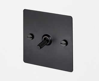 Проходной переключатель 1G Intermediate Toggle Switch / Black