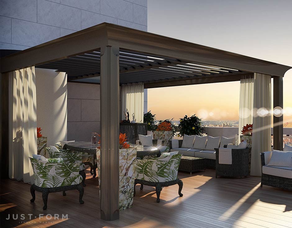 Пергола Samuele Mazza By Bioclimatic Pergola фабрика DFN фотография № 1