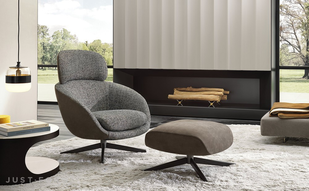 Кресло Russel фабрика Minotti фотография № 2