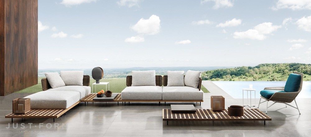 Outdoor Sofa Quadrado фабрика Minotti фотография № 2