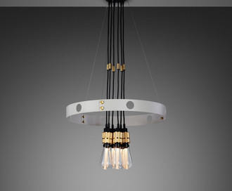 Люстра Hero Light / Stone / Brass