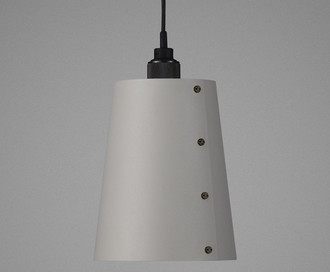 Подвесной светильник Hooked 1.0 Large / Stone / Smoked Bronze