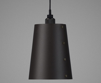 Подвесной светильник Hooked 1.0 Large / Graphite / Smoked Bronze
