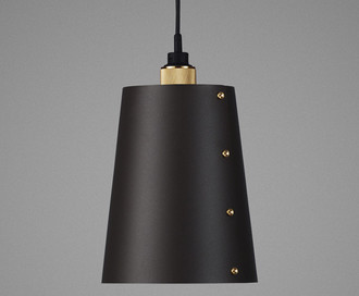 Подвесной светильник Hooked 1.0 Large / Graphite / Brass