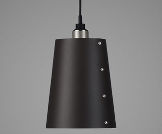 Подвесной светильник Hooked 1.0 Large / Graphite / Steel
