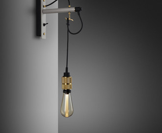 Бра Hooked Wall / Nude / Stone / Brass