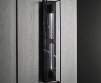 Бра Caged Wall 2.0 / XL / Satin Black Marble
