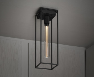 Потолочный светильник Caged Ceiling 1.0 / L / Satin Black Marble