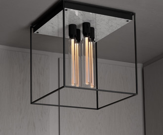 Потолочный светильник Caged Ceiling 4.0 / Polished White Marble