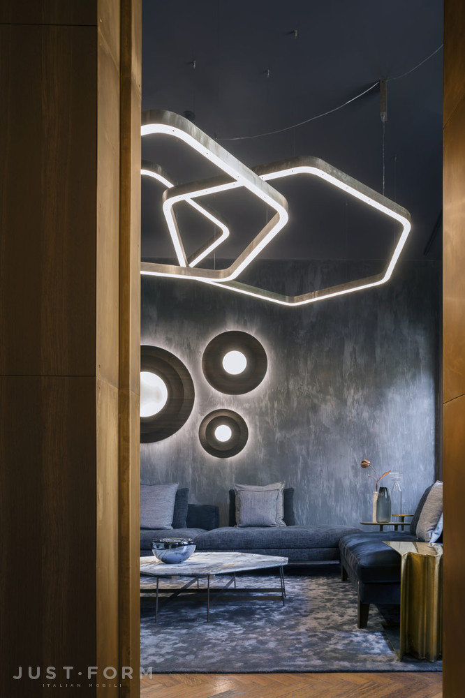 Люстра Light Ring Horizontal Polygonal фабрика Henge фотография № 13