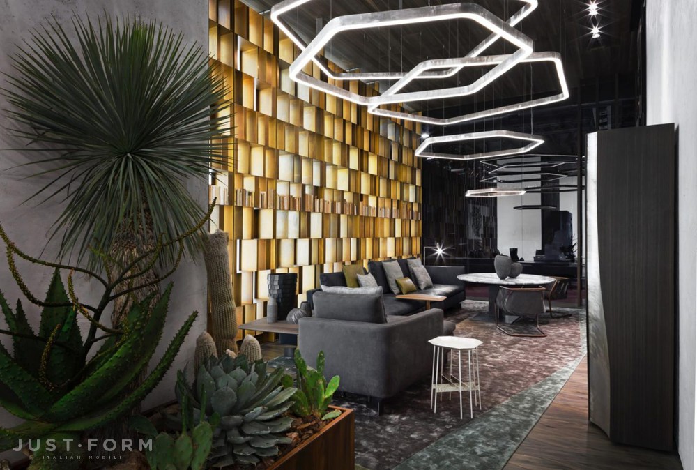 Люстра Light Ring Horizontal Polygonal фабрика Henge фотография № 9