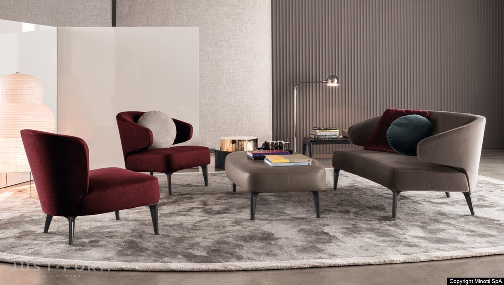 Диван Aston Sofa фабрика Minotti фотография № 9
