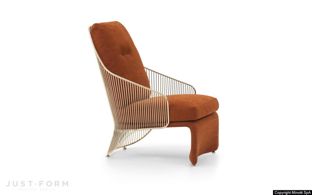 Кресло Colette фабрика Minotti фотография № 2
