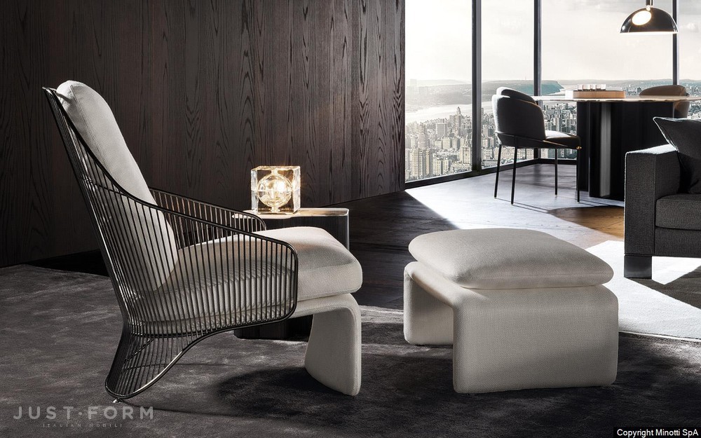 Кресло Colette фабрика Minotti фотография № 7
