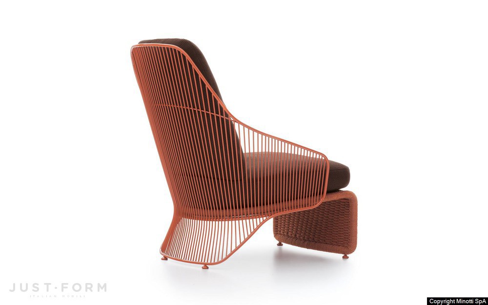 Уличное кресло Colette Outdoor фабрика Minotti фотография № 4