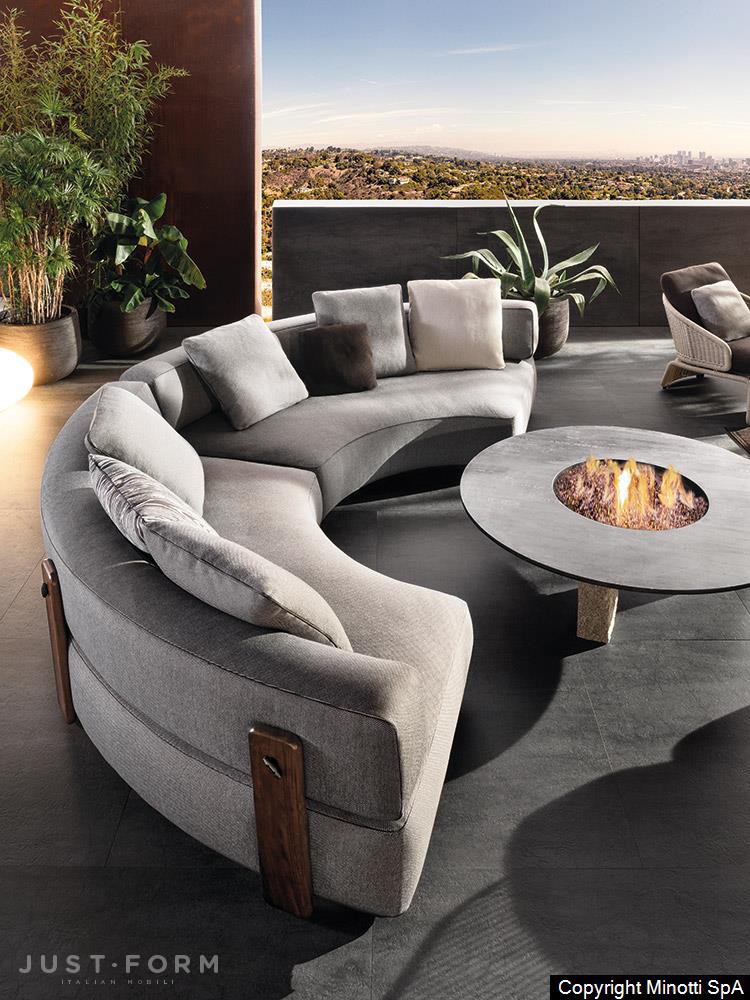 Уличный модульный диван Florida Outdoor фабрика Minotti фотография № 22