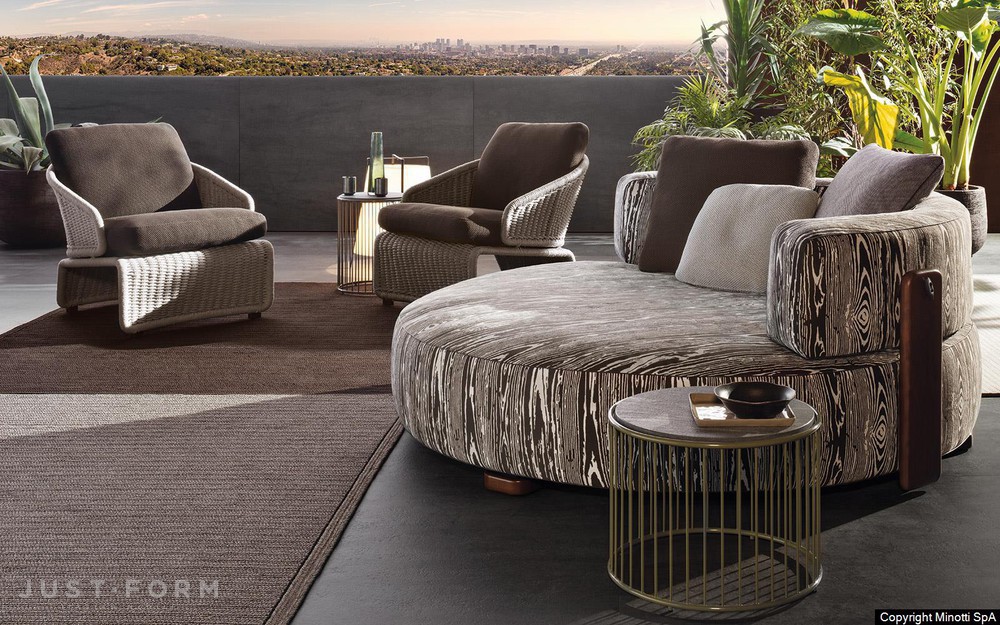 Уличный модульный диван Florida Outdoor фабрика Minotti фотография № 19