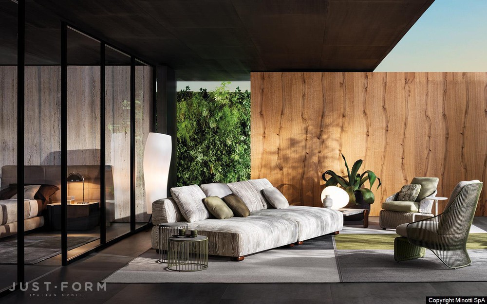 Уличный модульный диван Florida Outdoor фабрика Minotti фотография № 17