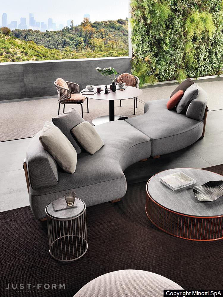 Уличный модульный диван Florida Outdoor фабрика Minotti фотография № 16