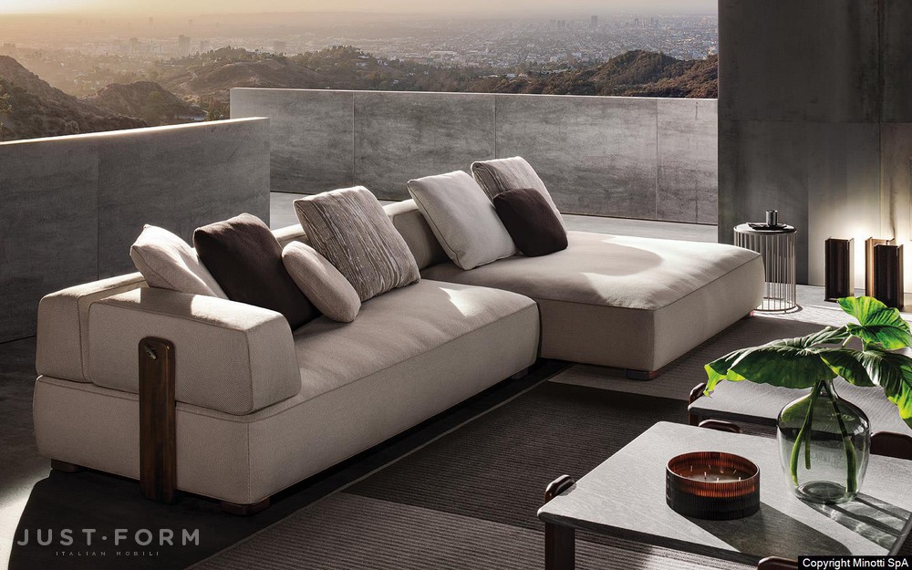Уличный модульный диван Florida Outdoor фабрика Minotti фотография № 12