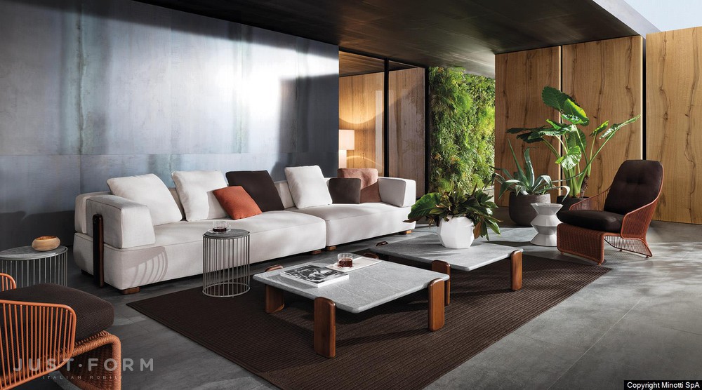 Уличный модульный диван Florida Outdoor фабрика Minotti фотография № 6