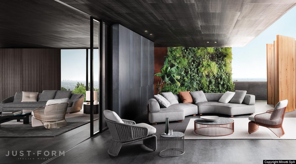 Уличный модульный диван Florida Outdoor фабрика Minotti фотография № 4
