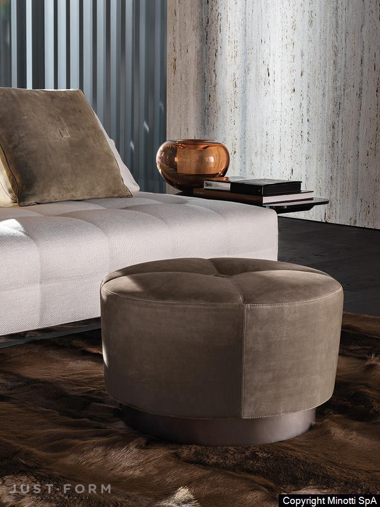 Угловой диван Jacques Angled Sofa фабрика Minotti фотография № 8