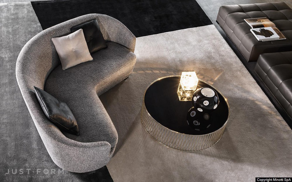 Угловой диван Jacques Angled Sofa фабрика Minotti фотография № 3
