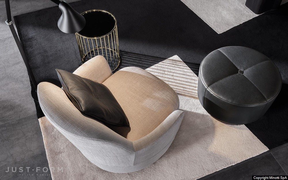 Пуф Jacques фабрика Minotti фотография № 2