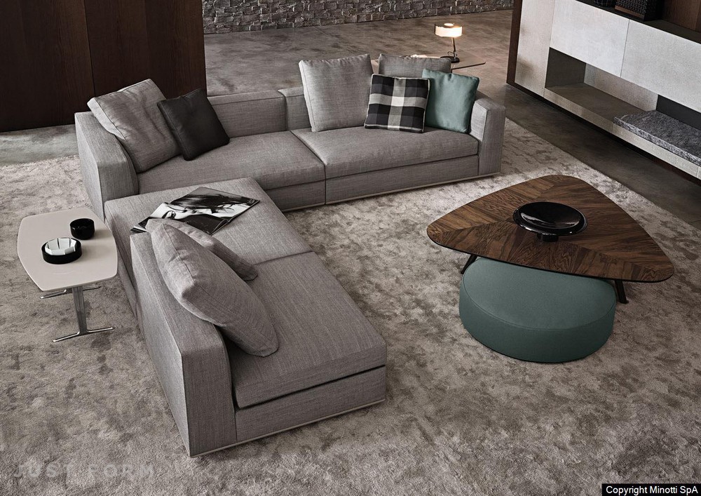 Модульный диван Powell фабрика Minotti фотография № 19
