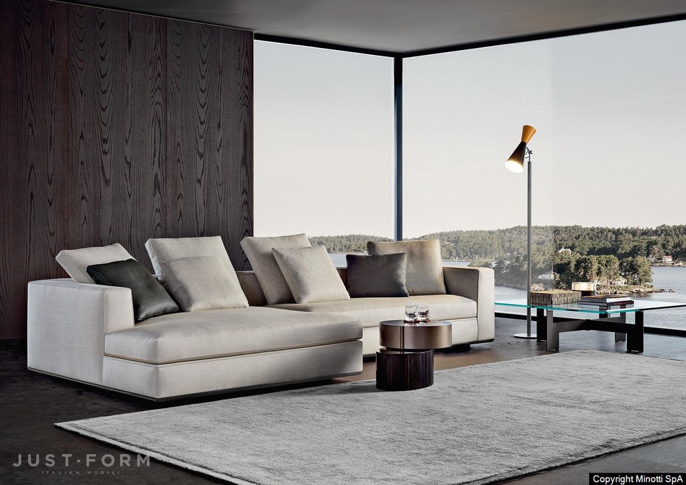 Модульный диван Powell фабрика Minotti фотография № 10