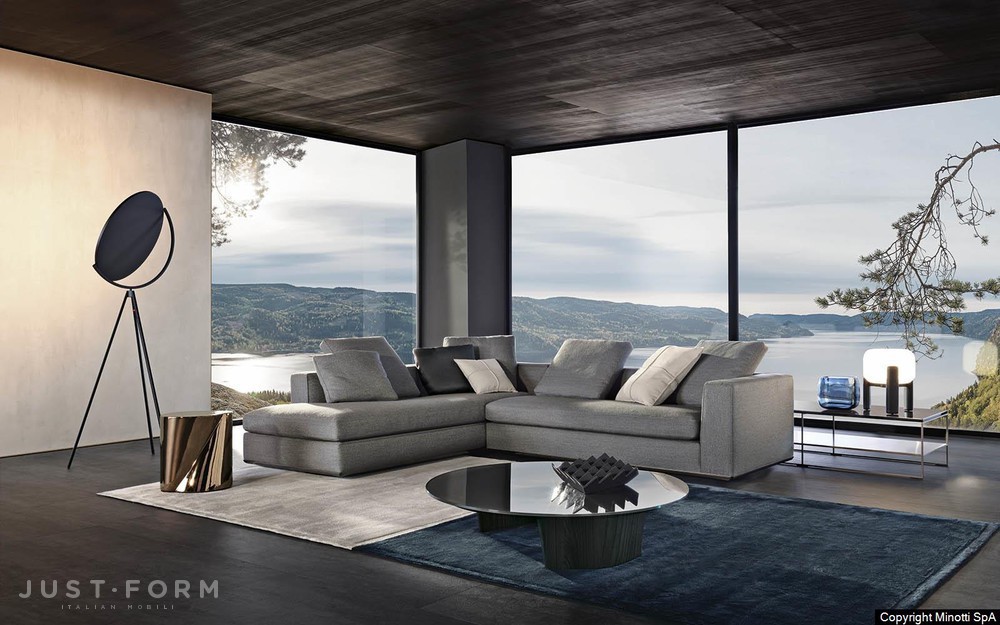 Модульный диван Powell фабрика Minotti фотография № 9