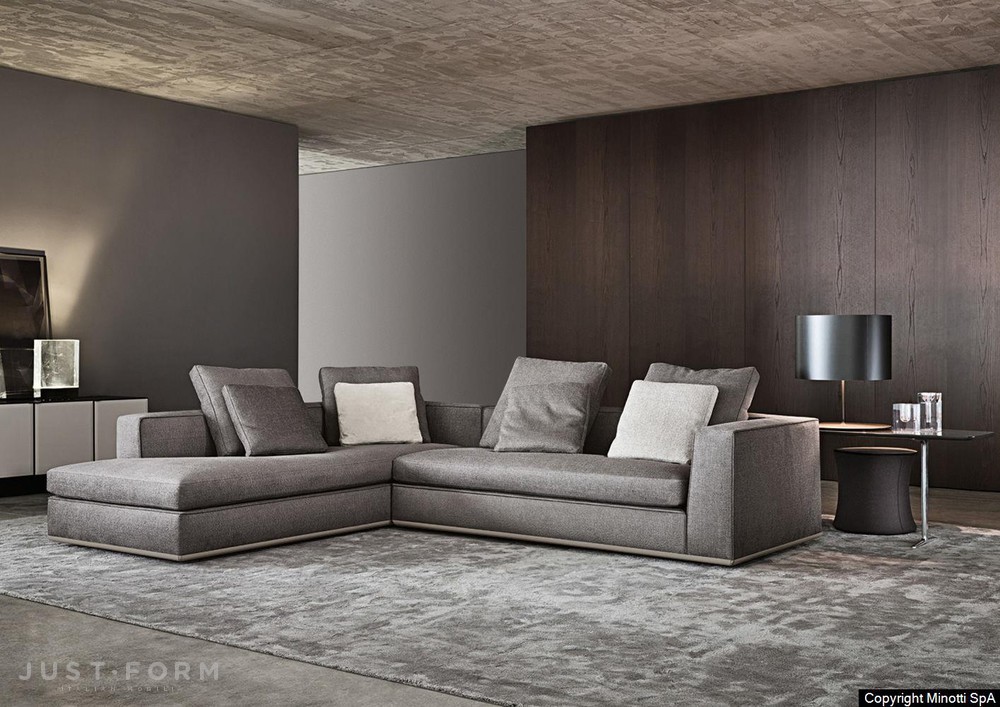 Модульный диван Powell фабрика Minotti фотография № 8