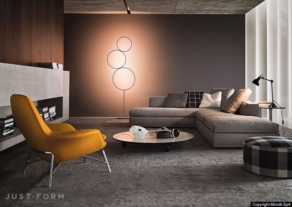 Модульный диван Powell фабрика Minotti фотография № 2